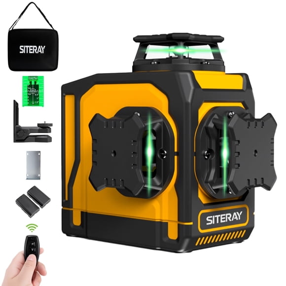 Nivel Láser SITERAY 360 Autonivelante Verde 3×360°