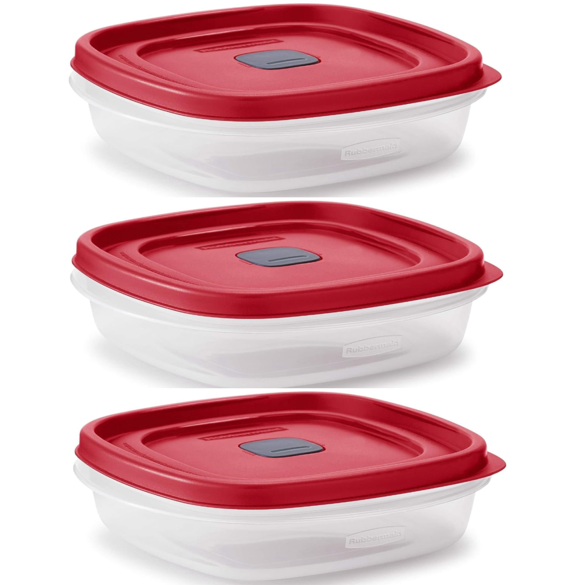 Recipientes De Almacenamiento De Alimentos Utensilux Rubbermaid, 3 Tazas, 7 Piezas