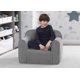 thumbnail image 2 of Silla infantil Delta Children Cozee de 18 meses o más de terciopelo visón gris, 2 of 8