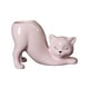 thumbnail image 3 of Maceta de Cerámica con Diseño de Gato, Rosa, 3 of 3
