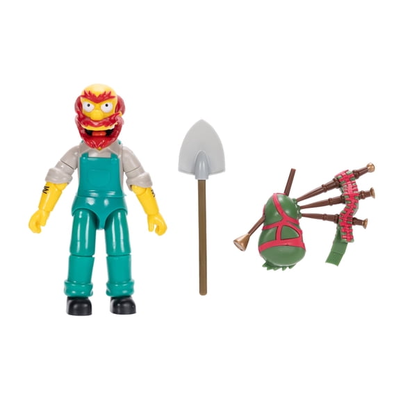 Figura de acción coleccionable The Simpsons 5 Groundskeeper Willie