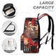 thumbnail image 4 of Dinotrux-theme Backpack, Campus style schoolbag Bookbag with Adjustable Shoulder Straps And Large Zip Compartment, Unisex Travel Bags.42x30x15cm, 4 of 6