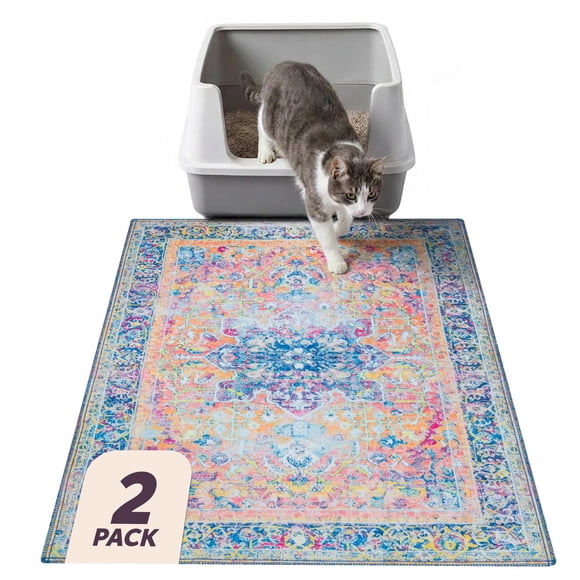 Alfombra para arena Lovewag Pets 76 x 97 cm Pack de 2 Sunshine
