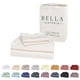 thumbnail image 1 of Juego de sábanas Bella Coterie Luxury Bamboo Viscosa Cal King Ivory, 1 of 7