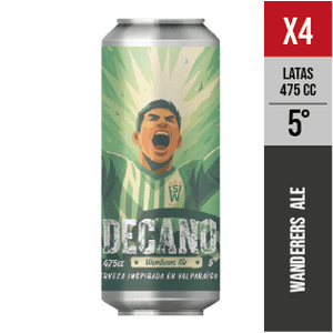 Anfiteatro - Pack X4 Decano, 5,0° (Wanderers Ale) - Cerveza