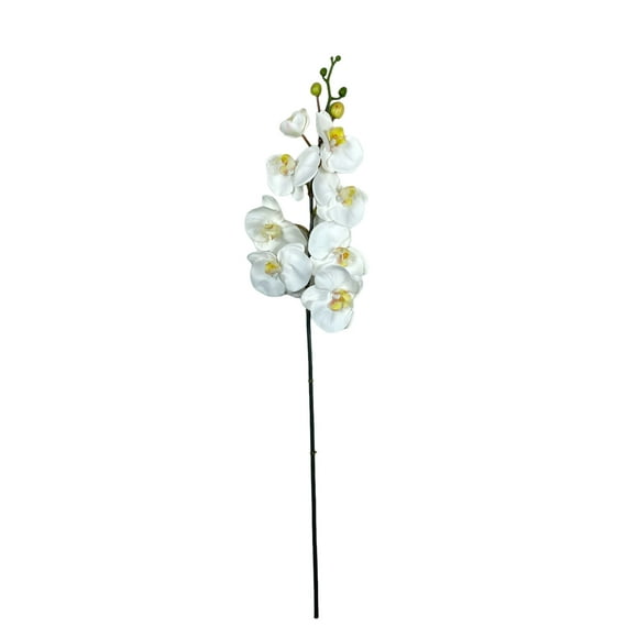 Flor Orquidea De 8 Flores - 80cm Realista