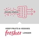 thumbnail image 3 of Absorbedor de etileno Frigidaire FRUFVS Pure Fresh Fruit and Veggie Saver, 3 of 5
