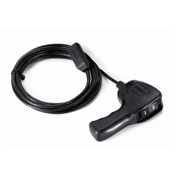 Control remoto WARN de 3,7 m con agarre ergonómico y conector tipo D