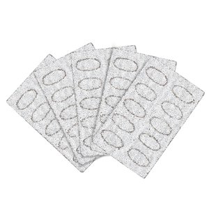 Magideal - 50 Piezas De Papel De Lija Autoadhesivo Para Empujar Uñas/Papel De Lija Prepulido Para Decoración De Uñas/Papel De Lija Prepulido Para Uñas/Lima De Grano 100