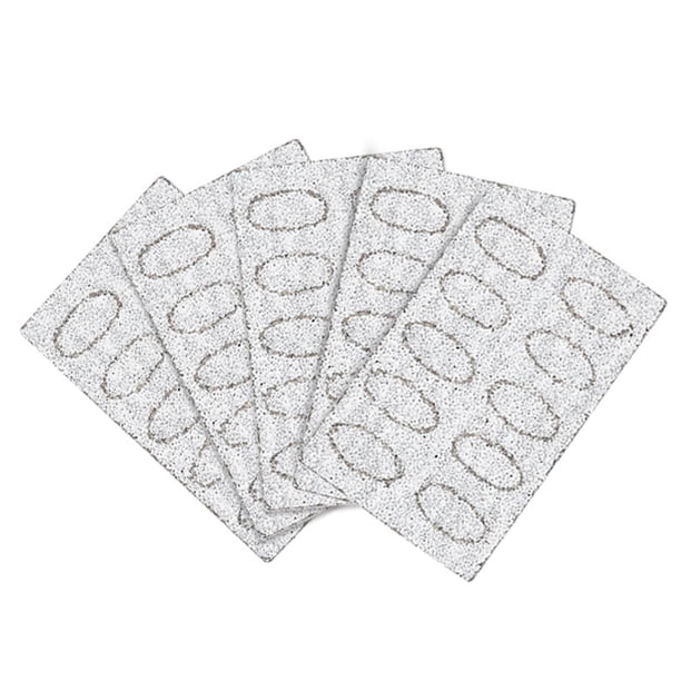 50 piezas de papel de lija autoadhesivo para empujar uñas/papel de lija prepulido para decoración de uñas/papel de lija prepulido para uñas/lima de grano 100