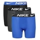 thumbnail image 1 of Calzoncillos tipo bóxer Nike Big Boys Essential Dri-Fit, paquete de 3, azul M, 1 of 1