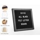 thumbnail image 2 of Tablero de letras de fieltro G GAMIT 25 cm x 25 cm con 294 letras, 2 of 5