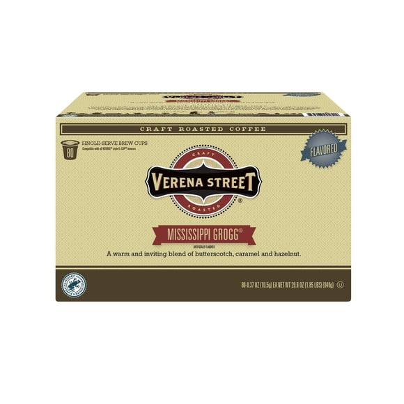 Cápsulas de Café Verena Street Mississippi Grogg 80 unidades