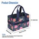 thumbnail image 4 of Bolso Organizador Portátil para Material de Arte JLDTOP Floral, 4 of 9