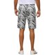thumbnail image 3 of Pantalones Cortos de Hombre INSPIRE CHIC Estampado Animal Cierre de Cremallera Ajuste Regular Pantalones Cortos de Vestir Casual 32 Estampado de Cebra, 3 of 5
