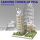 thumbnail image 3 of Bloques De Construcción Torre Inclinada De Pisa 2500 Piezas, 3 of 7