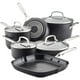 thumbnail image 1 of Juego de utensilios de cocina KitchenAid de inducción anodizado duro, 10 piezas, 1 of 3