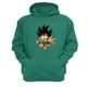 thumbnail image 1 of Polerón Canguro Goku Verde Aguamarina Talla L Unisex, 1 of 3