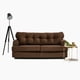 thumbnail image 2 of Sofa 3C Valeria Felpa Chocolate, 2 of 3
