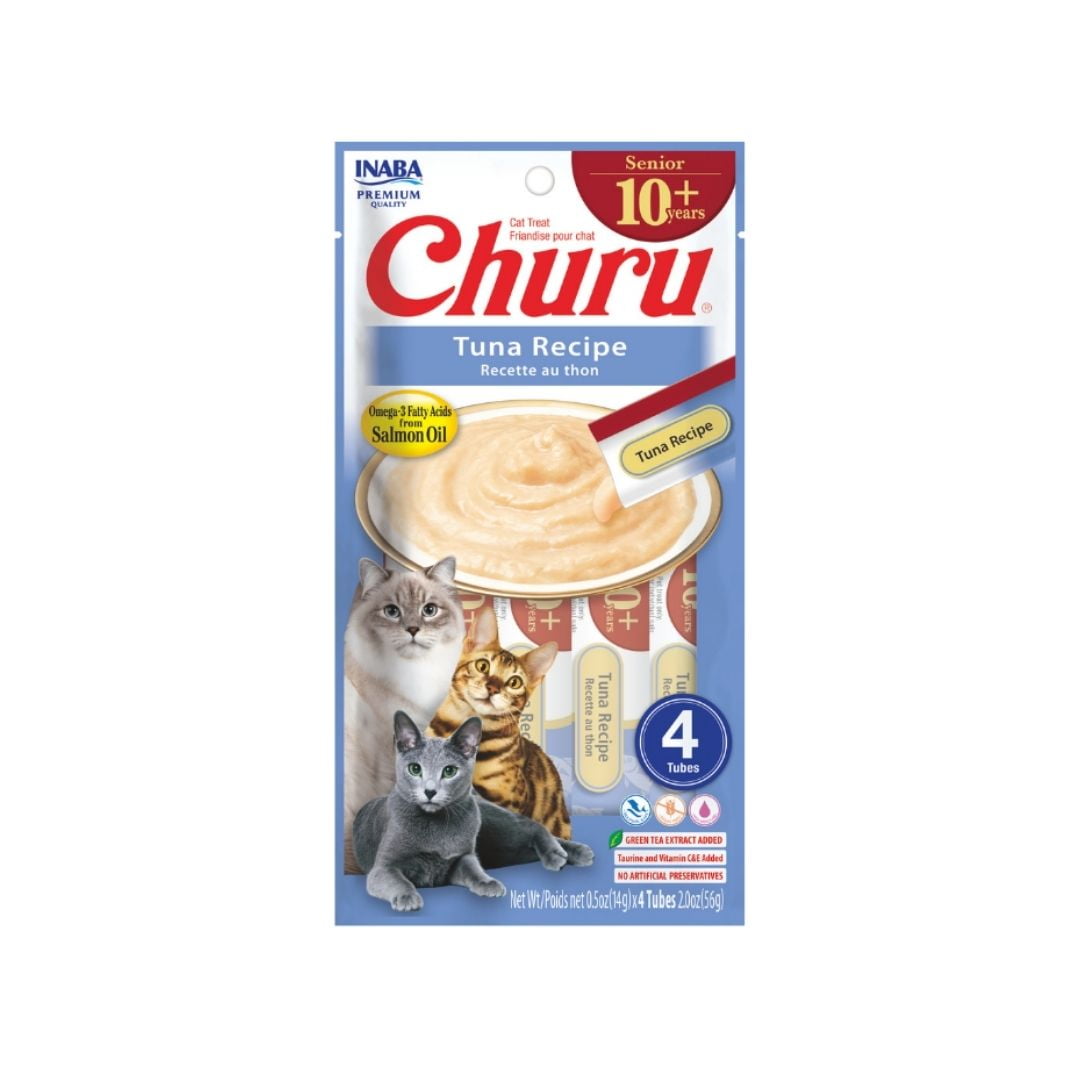 Churu Gatos Senior Atún (4 Tubos X 14 Grs.)
