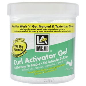 Ampro - Gel Activador De Rizos De Ayuda Larga - Extra Seco De Para Mujeres - Gel