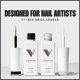 thumbnail image 2 of Esmalte de gel V Beauty Pure Pack de 2 - Negro y Blanco, 2 of 5
