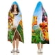 thumbnail image 3 of Fraggle Rock Manta Capa con Capucha Anti-Bolitas, Manta de Lana Ártica Suave, Manta Portátil de Felpa Ligera y Lujosa, Poncho para Siesta en Casa y Oficina, 100*130cm, 3 of 6