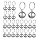 thumbnail image 4 of 24pcs DIY Bells Beads Jingle Bells Decoración Para Mascotas De Navidad Plata, 4 of 5