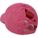 thumbnail image 2 of Gorra de béisbol con cola de caballo cruzada para mujer, ajustable, con moño alto y despeinado, de secado rápido, 2 of 7