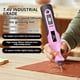 thumbnail image 2 of Herramienta De Grabado Eléctrica Portátil Rosa Con 66 Accesorios, Kit De Herramientas Rotativas Ajustables De Múltiples Velocidades Con Carga USB, Ideal Para Lijar, Pulir Y Grabar., 2 of 8