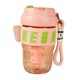 thumbnail image 5 of Botella De Agua Portátil Taza De Café Con Tapa Ciclismo Correr Taza De Agua Reutilizable Rosa, 5 of 5