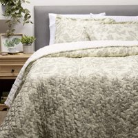 Zahr - Cubrecama Estampado Sherpa King Amarillo