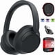 thumbnail image 1 of Auriculares inalámbricos Sony WH-CH720N negros con cancelación de ruido, 1 of 9