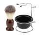 thumbnail image 1 of Cepillo de afeitar para hombres + Soporte de acero inoxidable Soporte + Taza de jabón Crema Bowl Bowl, 1 of 3