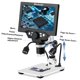 thumbnail image 4 of Microscopio digital LCD Highbrain con zoom de 12 MP y 1200 aumentos con pantalla HD de 7 pulgadas, 4 of 8