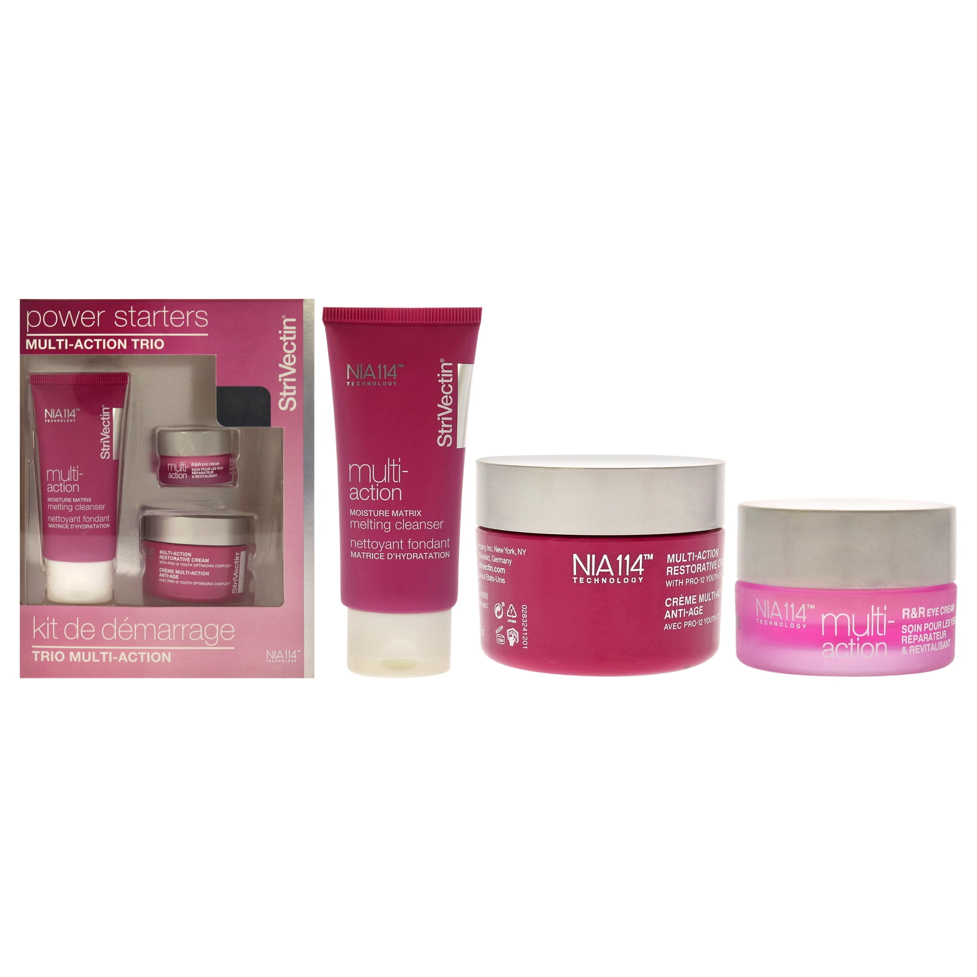 Set Cuidado Facial Strivectin Power Starters Trío Multiacción Unisex