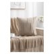 thumbnail image 2 of Cojin con Funda Entrelazado Chenille 45 x 45 cm - Beige, 2 of 3