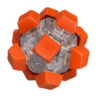 Bothyi - Pelota Antiestrés Con Teclado Portátil Para Pasar El Rato En El Aula, Juguete Sensorial De Oficina, Color Naranja Y Rojo