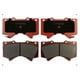 thumbnail image 1 of Set Pastillas Frenos Ital Brakes Delanteras Para Toyota Tundra 2007 2021, 1 of 2
