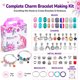 thumbnail image 2 of COOKOO Kit para crear pulseras con dijes de unicornio, 2 of 3