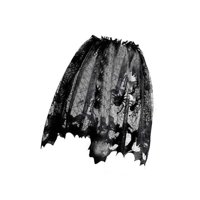 Magideal - Cubierta De Pantalla De Lámpara De Halloween Decoración De Halloween Decoración De Terror Cubierta De Pantalla De Lámpara De Telaraña De Encaje Negro