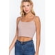 thumbnail image 1 of Top CCwholesalesclothings Algodón Y Spandex Cuello Redondo Copa Removible Malva Nube, 1 of 5