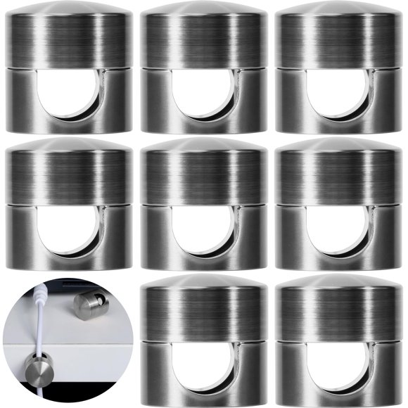 Portacables SmallCat 17x16 mm Negro 8 piezas