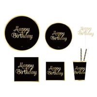 Kiosclub - Set Decoración Fiesta Happy Birthday 30 Personas 1 Un