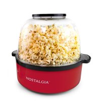 Mezclador Eléctrico Popcorn Maker Nostalgia Classic, 5.6 L, Rojo