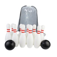 Ioensy - Juego De Bolos Para Niños, Habilidades Motoras, Juguetes Para Jugar En Interiores Y Exteriores, Para Patio, 25 Cm