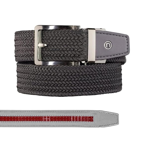 Cinturón de Golf Nexbelt Gris de Ajuste Elástico hasta 127 cm