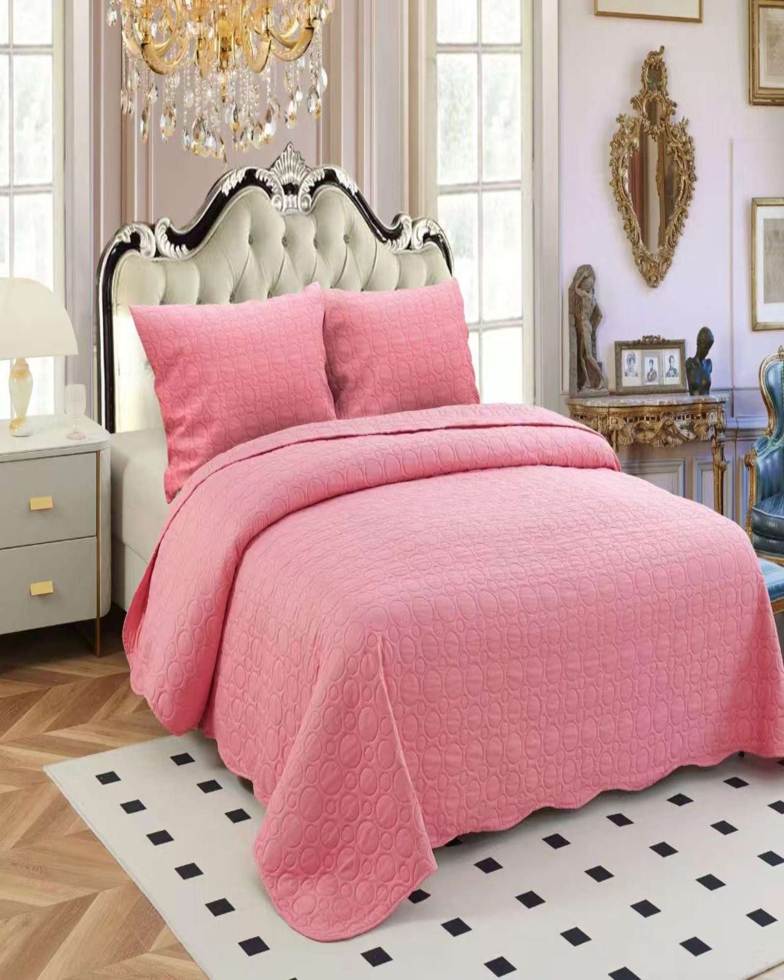 Casa Mio - Cubrecama Quilt Verano 2 Plazas Unicolor