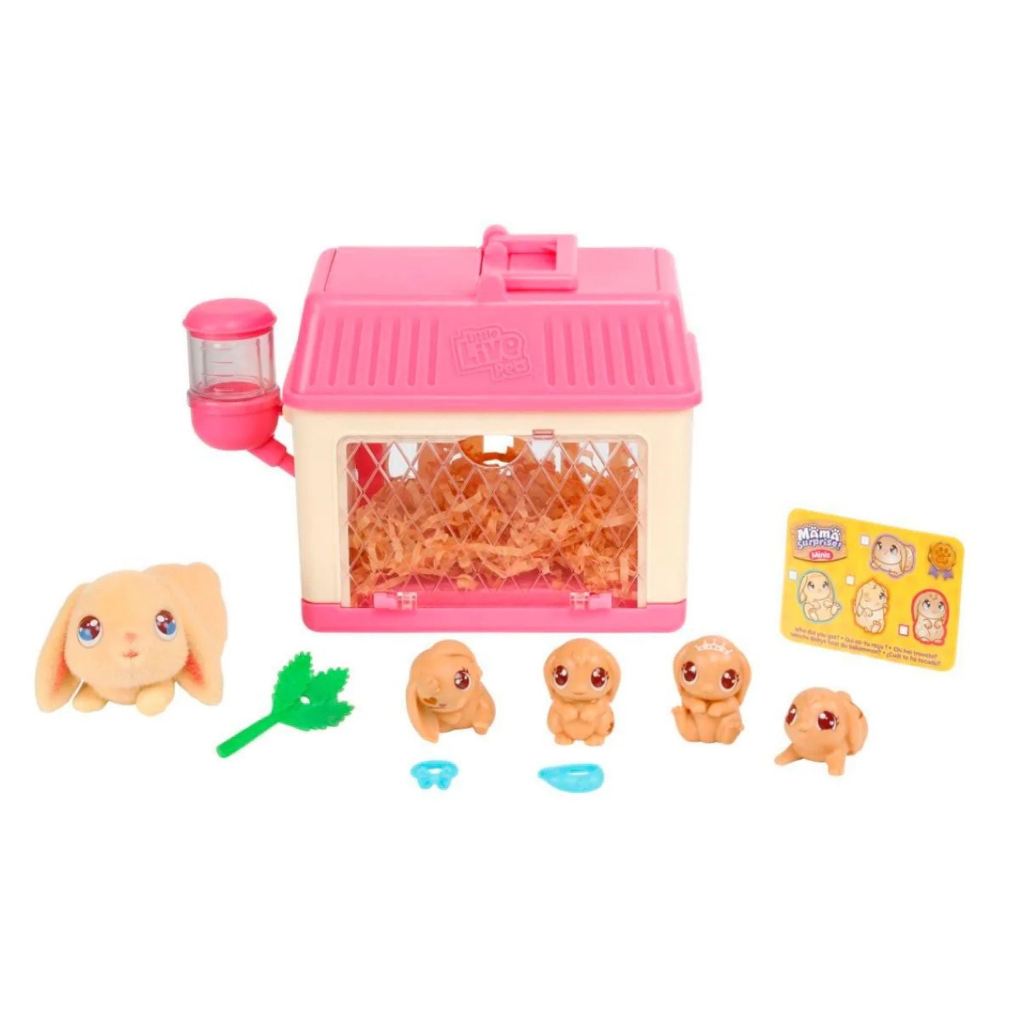 Figura Coleccionable Little Live Pets Mama Sorpresa Rosado