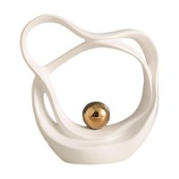 Bothyi - Estatua De Cerámica De Arte Abstracto, Decoración Del Hogar, Arte Abstracto, Estatuilla Para El Hogar, Estilo De Oficina B